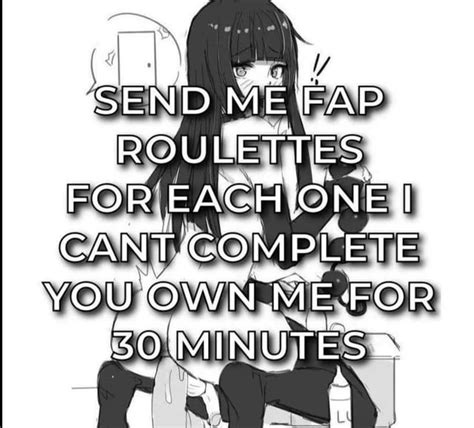 fap roulette thread|Extreme Selfbondage Waiting Challenge : r/ShareFapRoulette.